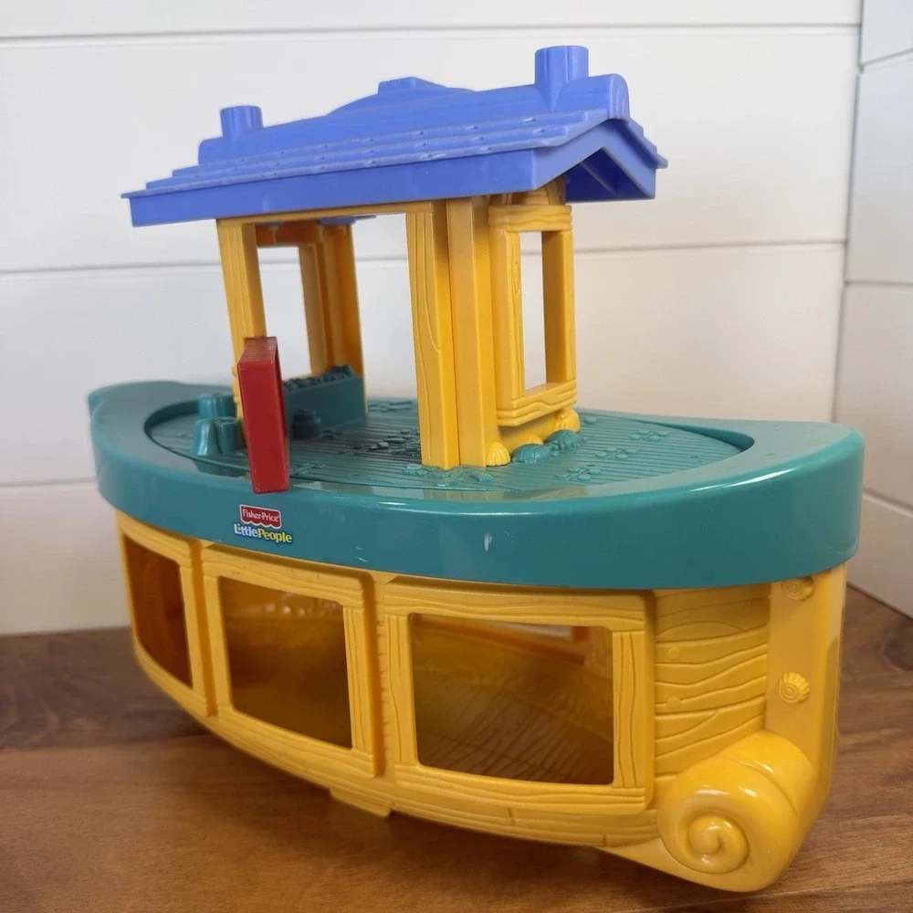 Fisher-Price Little People Noah's Ark Playset 2000s Replacement Only- No Figures